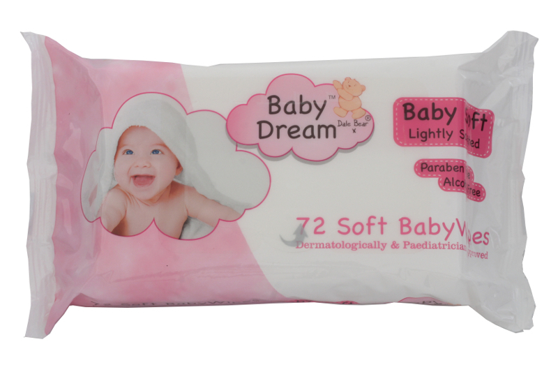 Baby Dream Original Baby Wet Wipes, John Dale Ltd