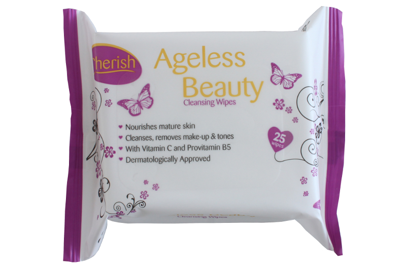 Anti-Ageing Facial Beauty Wet Cleansing Wipes, John Dale Ltd