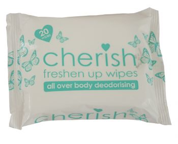 Cherish Deodorising Wipes