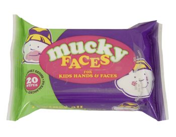 Mucky Faces, Sticky Fingers, Toddler and Kids Wipes